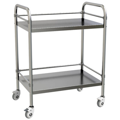 Chariot à instruments en Inox