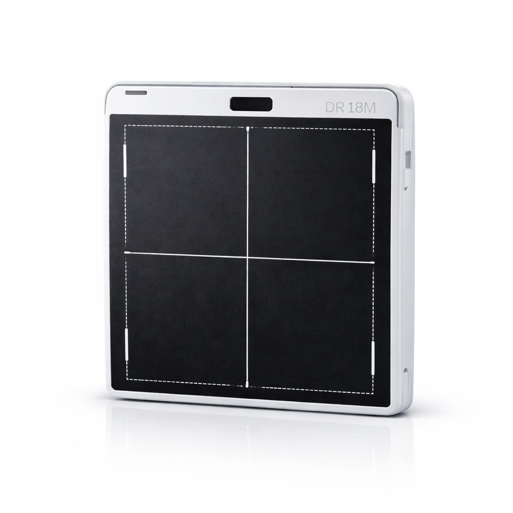 Détecteur DR 18M sur fond blanc