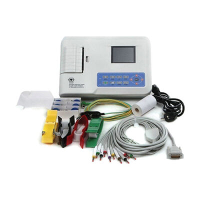 ECG 3 pistes avec interprétation - Contec1