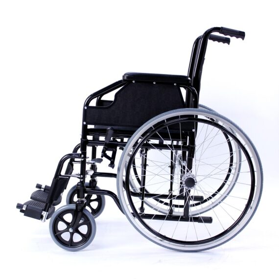 Fauteuil roulant en acier pliable55
