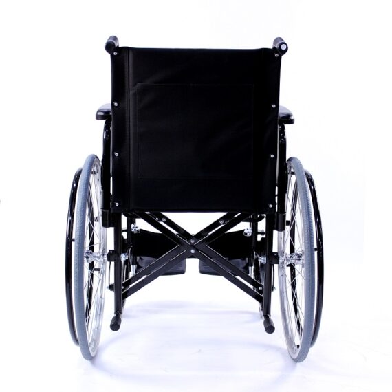 Fauteuil roulant en acier pliable77