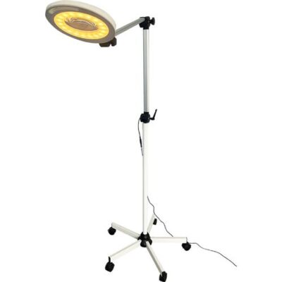 Lampe loupe à LED sur roulettes1